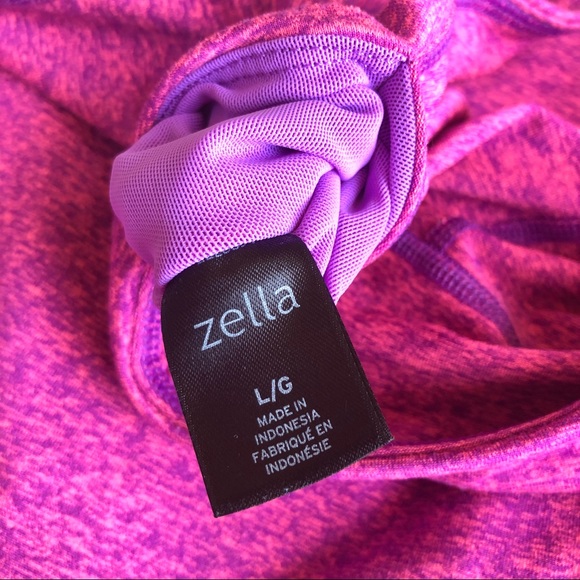 Zella “Live In” Slim Fit Capri - Pink Marled - L - Picture 5 of 8